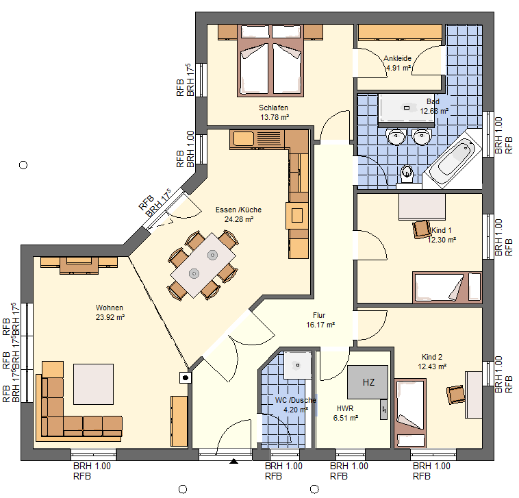 Bungalow U Form Grundriss Blogdejust