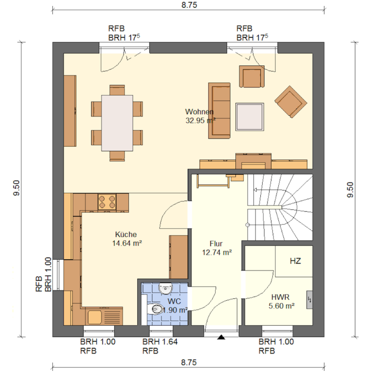 Grundriss EG